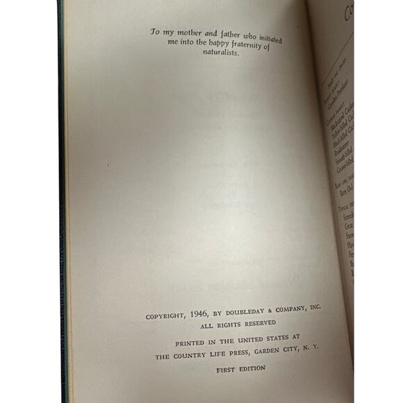 Audubon Bird Guide Eastern Land Birds by Richard H Pough1st Edition 1946 - Picture 8 of 10